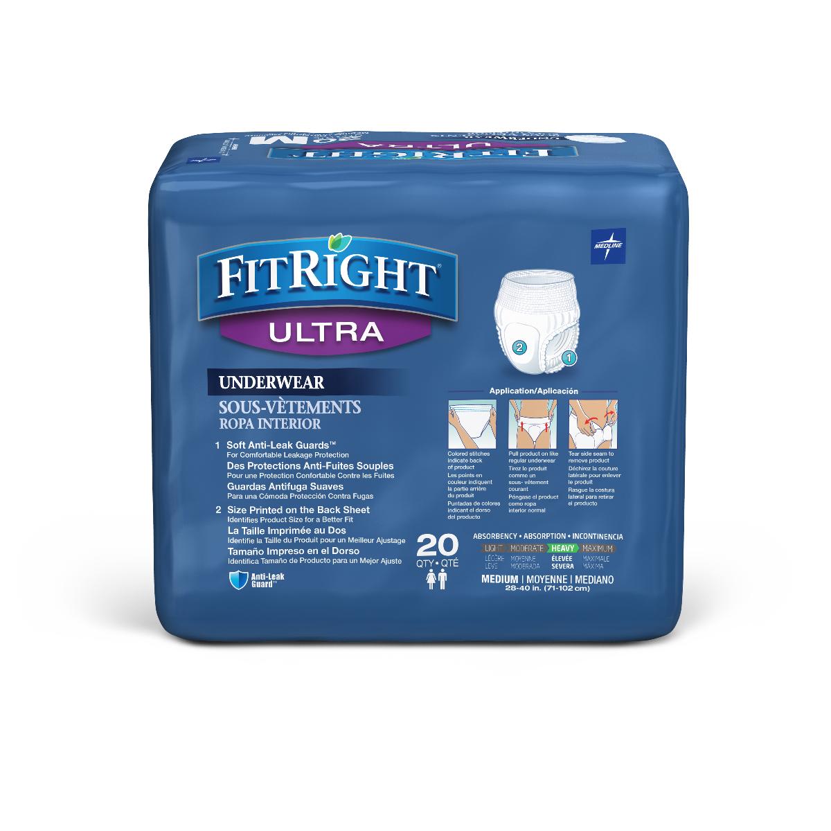 FitRight Ultra Protective Underwear - Orbit Medical