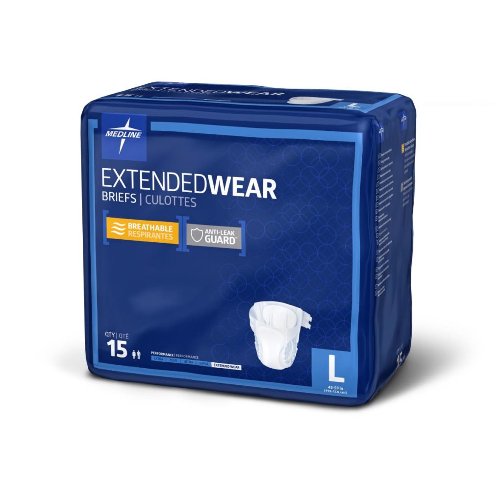 Extended Wear HighCapacity Adult Incontinence Briefs Orbit Medical